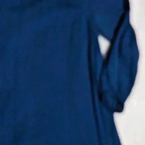 California MoonRise Dress Cold Shoulder Embroider Boho Blue Size XS New With Tag - Picture 9 of 13